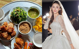 Vợ Tây bày tỏ tình yêu với bà của Bùi Tiến Dũng, khoe mâm cơm quê nhà chồng