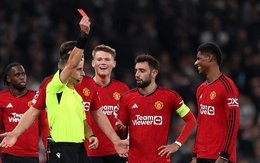 Tranh cãi tấm thẻ đỏ của Rashford và thất bại não nề của Man United