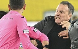 Đấm trọng tài nhập viện, chủ tịch CLB Thổ Nhĩ Kỳ bị bắt