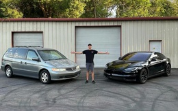 YouTuber nổi tiếng độ động cơ Tesla cho Honda Odyssey, tăng tốc 'ăn đứt' nhiều mẫu xe thể thao