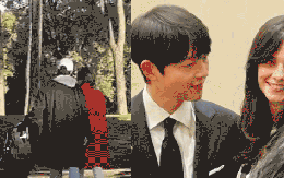 Vợ chồng Song Joong Ki đưa con trai đi dạo phố, nam tài tử gây ấn tượng nhờ hành động ấp áp với bà xã