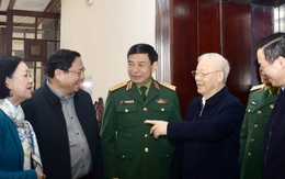 Tổng Bí thư Nguyễn Phú Trọng chủ trì Hội nghị Quân uỷ Trung ương lần thứ 8
