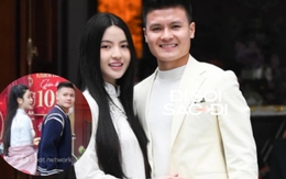 Lộ ảnh Quang Hải đưa Chu Thanh Huyền đi mua nhẫn cưới, thời trang của cô dâu gây chú ý