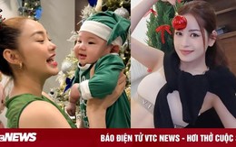 Sao Việt 26/12: Minh Hằng khoe rõ mặt con trai, Chi Pu diện nội y gợi cảm