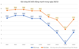 Sau cú lao dốc, vàng SJC đột ngột đảo chiều tăng mạnh trong sự ngỡ ngàng của nhà đầu tư