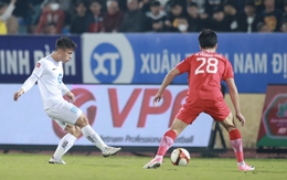 Lý do Hoàng Đức “im hơi lặng tiếng” ở trận Nam Định 3-0 Thể Công Viettel
