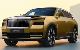 Rolls-Royce Cullinan 2024 để lộ đèn và lưới tản nhiệt phát sáng kiểu mới trên đường thử, dễ ra mắt năm sau