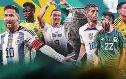 Copa America 2024 diễn ra trên 14 sân tại Mỹ