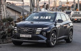 Hyundai Tucson 2024 lần đầu lộ diện ngoài đời thực, vẫn còn nhiều điểm mới chưa công bố