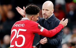 Ten Hag “mở cửa” để Sancho trở lại đội hình Man.United