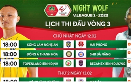 Vòng 3 V-League 2023: Nam Định so tài với HAGL, CAHN đấu Viettel FC