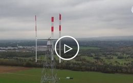 Turbine gió trục dọc công suất 1,5 MW ở Thụy Sĩ