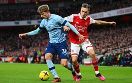 Arsenal bị cầm hòa, Man City có cơ hội thu hẹp khoảng cách