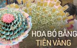 Tặng hoa bó từ tiền, vàng liệu chị em có thích?