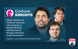 Lê Quang Liêm và Nakamura cùng đánh giải đồng đội Pro Chess League 2023