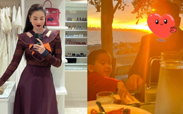 Phạm Hương khoe khoảnh khắc chồng đại gia chăm sóc con trai, quyết giữ 1 thái độ suốt 4 năm