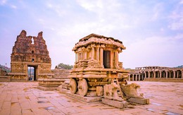 Cột đá… 'biết hát' ở đền Vijaya Vithala