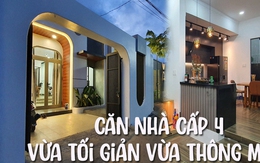 Căn nhà cấp 4 vừa tối giản vừa thông minh của vợ chồng KTS trẻ: Hợp lý, hợp tình, ngắm qua ai cũng muốn ở