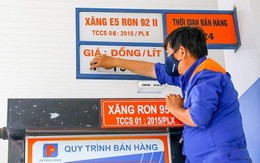 Giá xăng dầu trong nước giảm từ 15h chiều hôm nay