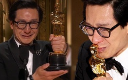 Diễn viên gốc Á Quan Kế Huy đoạt giải Oscar, lập hàng loạt kỷ lục của điện ảnh thế giới