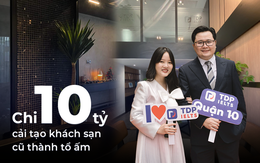 Vợ chồng 9x chi 10 tỷ đồng cải tạo khách sạn cũ 700m2 thành ngôi nhà cực phong cách: Vừa là tổ ấm, vừa kinh doanh giúp "tận dụng hiệu quả tối đa"