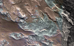 Phát hiện phần còn lại của một sông băng cổ đại trên sao Hỏa