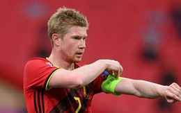 De Bruyne được trao băng thủ quân ĐT Bỉ