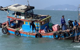 Chìm tàu đánh cá trên biển Cần Giờ, một ngư dân tử vong