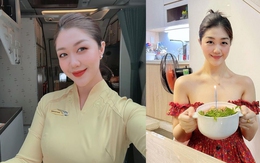 Nhan sắc tiếp viên trưởng của Vietnam Airlines có gia thế hoàng tộc, chỉ mất 8 năm để đổi màu đồng phục