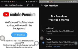 Đã có thể sử dụng YouTube Premium tại Việt Nam