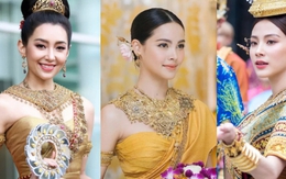 Loạt khoảnh khắc hóa "nữ thần" của các mỹ nhân Thái Lan mừng Tết Songkran: Baifern - Yaya khoe nhan sắc "một 9 một 10"