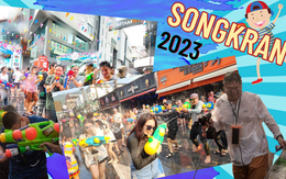 Ngay lúc này: Songkran 2023 chính thức diễn ra, giới trẻ Việt hoà mình cùng hàng ngàn du khách quốc tế tại Bangkok