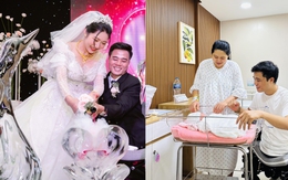 Chàng không chân Tô Đình Khánh hạnh phúc đón con đầu lòng, trái ngọt của tình yêu cổ tích với vợ hoa khôi