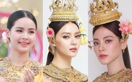 Dàn mỹ nhân Thái hóa Nữ thần Songkran năm nay: Yaya và ngọc nữ lừa đảo 1.600 tỷ quá đẹp nhưng có đọ lại Baifern Pimchanok?