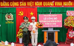 Vĩnh Long có tân Phó Giám đốc Công an tỉnh