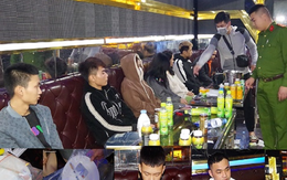 Bắt quả 16 nam, nữ thanh niên mở "tiệc" ma túy trong phòng VIP quán karaoke