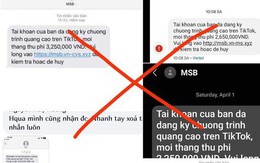 Mạo danh ngân hàng dọa người dùng đóng phí quảng cáo