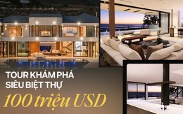 Siêu biệt thự trị giá hơn 100 triệu USD bên bờ biển Malibu, California: Lộng lẫy đến choáng ngợp, nội thất sang xịn đúng kiểu 'đỉnh của chóp'