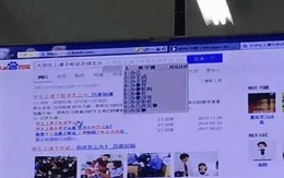 Nữ giảng viên quên tắt máy chiếu sau khi giảng bài, lịch sử tìm kiếm trên máy tính vô tình bị lộ khiến sinh viên vừa đọc vừa đỏ mặt