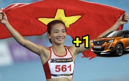 Giành 3 HCV SEA Games, Nguyễn Thị Oanh được tặng Peugeot 2008 GT-Line gần 1 tỷ đồng, THACO Auto nói sẽ trao tận tay