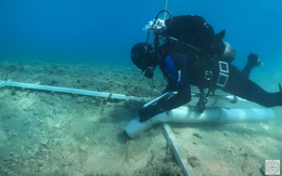 Video phát hiện con đường 7.000 tuổi dưới đáy biển