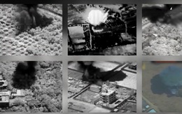 Quân đội Israel công bố video về vụ không kích Dải Gaza