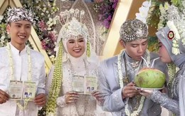 Hôn lễ theo phong cách truyền thống Indonesia của Đạt Villa