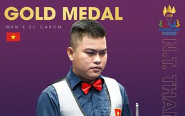 SEA Games 32: Nguyễn Trần Thanh Tự đi vào lịch sử là cơ thủ đầu tiên giành HCV Billiards Carom 1 băng và 3 băng