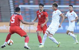 Thủng lưới phút bù giờ, U22 Việt Nam bại trận trước U22 Indonesia