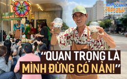 Khởi nghiệp cà phê muối ở độ tuổi gần 60, bí quyết thành công mà chú Long muốn nói với người trẻ là gì?