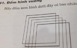 Thử tài tinh mắt: Có bao nhiêu hình vuông trong ảnh?