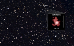 NASA chụp được "quái vật xanh" chưa từng thấy, ra đời 13,4 tỉ năm trước