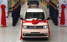 TMT Motors đã xuất xưởng chiếc Wuling HongGuang MiniEV đầu tiên tại Việt Nam