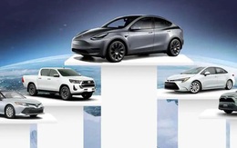 Xe điện lần đầu bán chạy nhất thế giới, vượt 4 xe Toyota nổi tiếng ăn khách
